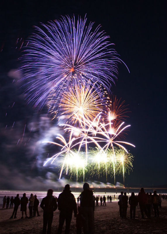 Ocean Isle Beach Fireworks on July 4th