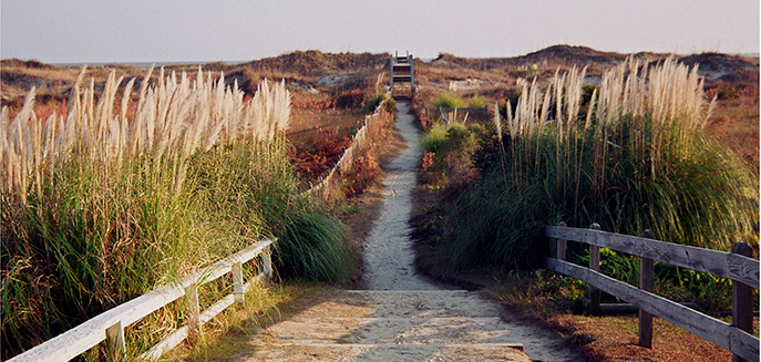 Sunset-Beach NC Walkway-