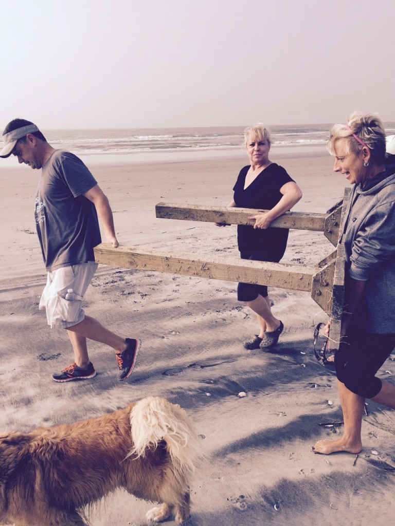 Kindred Spririt Mailbox Damaged in Tropical Storm Ana 3