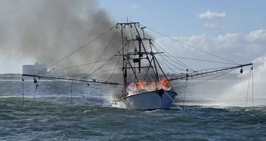 Benefit for young Shrimper Whose Boat Burned up